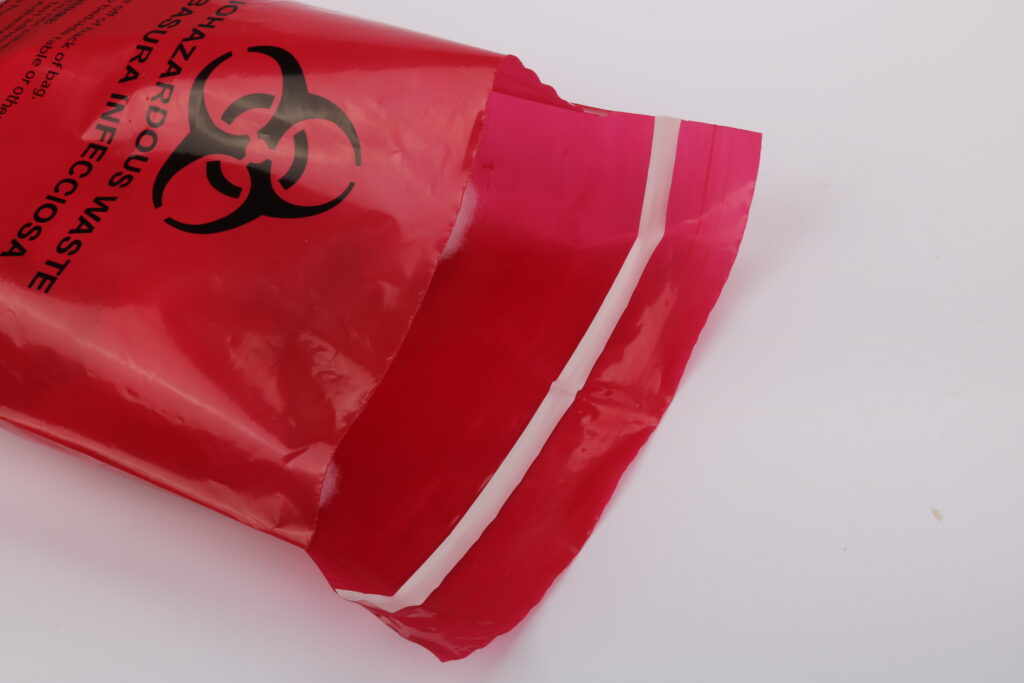 Self-adhesive biohazard bag - Medical Bags - dute.fsxlbwindows.com