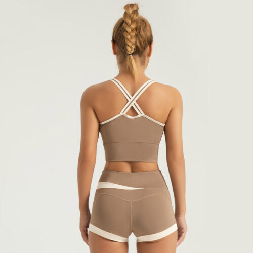 Women Ribbed High Waist Yoga Set - Medical Bags - dute.fsxlbwindows.com